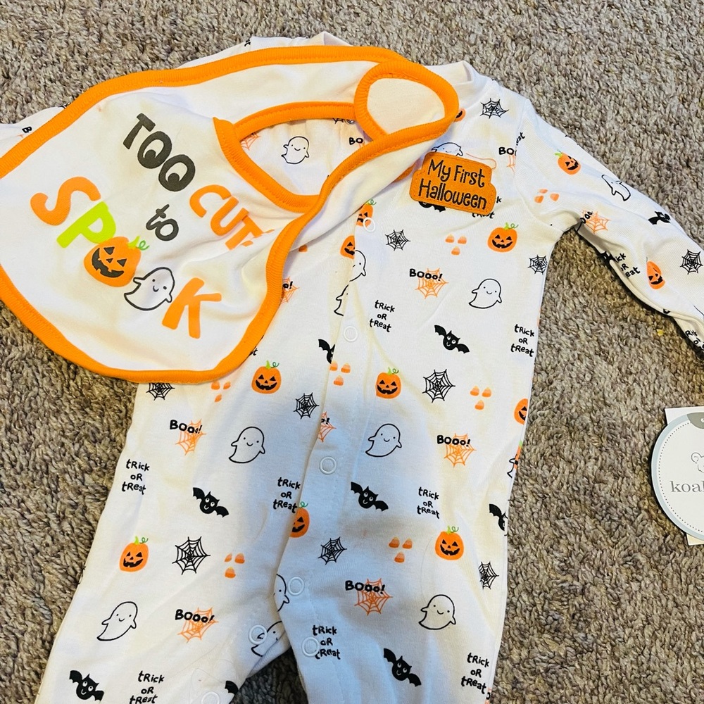 Baby Halloween Footies